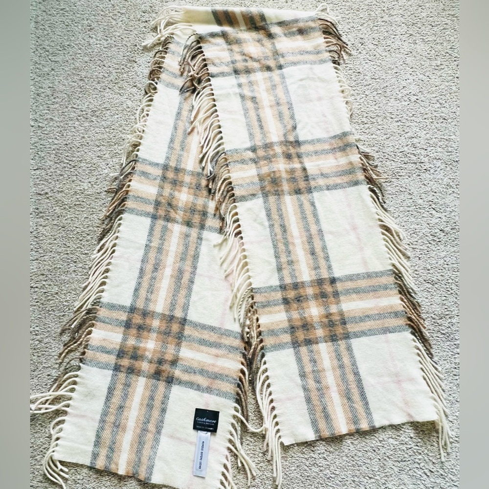 100% Cashmere scarf from Lord & Taylor